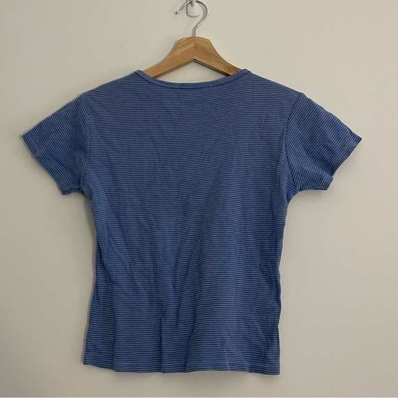 Brandy Melville blue stripped tee - Picture 3 of 3